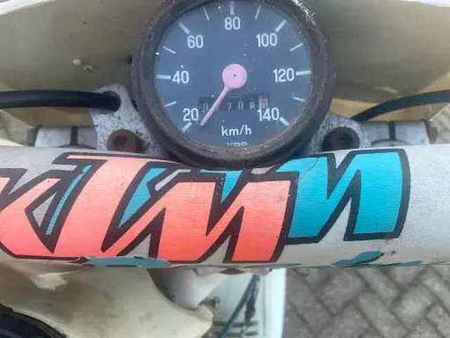 1980 ktm 125 motorfiets cross - afbeelding 2 van  8