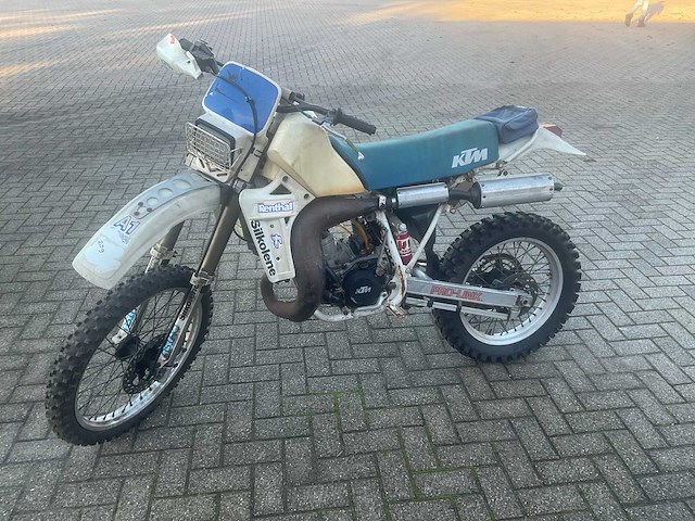 1980 ktm 125 motorfiets cross - afbeelding 1 van  8