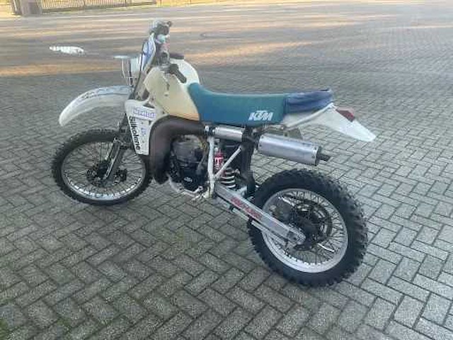 1980 ktm 125 motorfiets cross - afbeelding 8 van  8