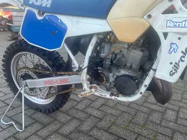 1980 ktm 125 motorfiets cross - afbeelding 7 van  8