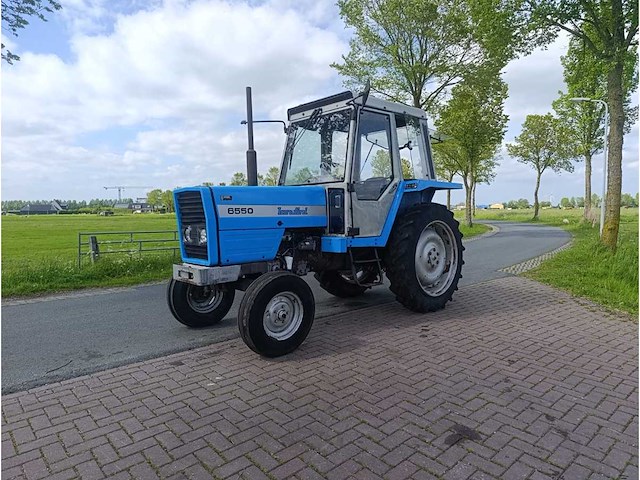 1980 landini 6550 tweewielaangedreven landbouwtractor - afbeelding 1 van  14