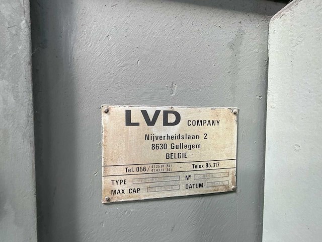 1980 lvd mvs 31/10 guillotineschaar - afbeelding 23 van  23