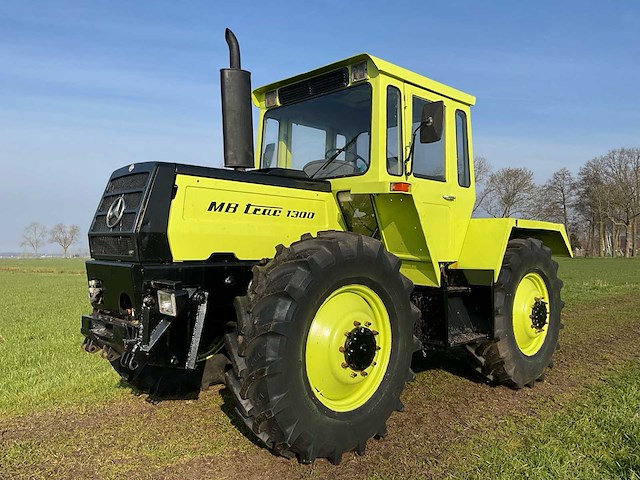 1980 mercedes- benz mb trac 1300 turbo vierwielaangedreven landbouwtractor - afbeelding 11 van  24