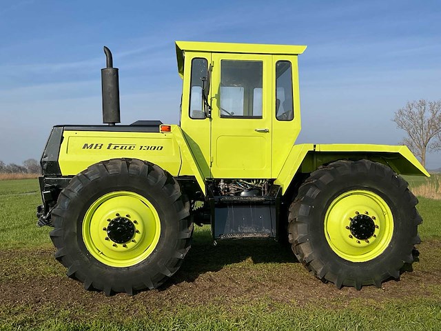 1980 mercedes- benz mb trac 1300 turbo vierwielaangedreven landbouwtractor - afbeelding 24 van  24