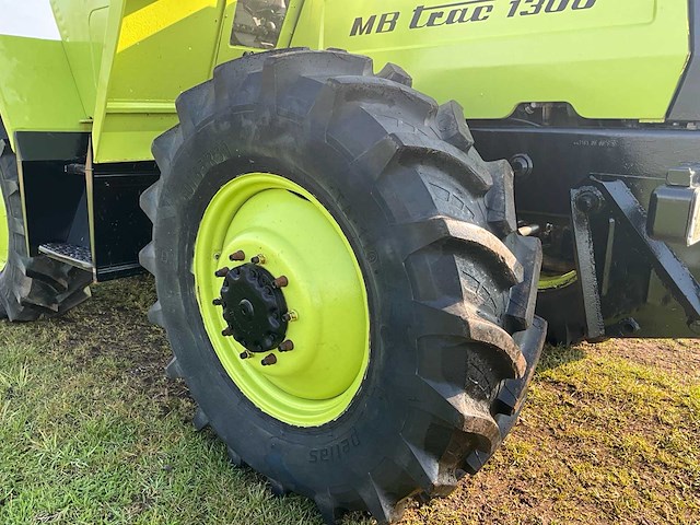 1980 mercedes- benz mb trac 1300 turbo vierwielaangedreven landbouwtractor - afbeelding 19 van  41