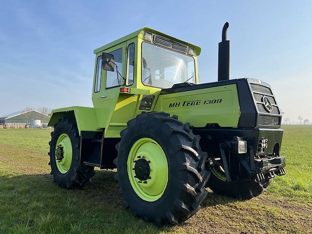 1980 mercedes- benz mb trac 1300 turbo vierwielaangedreven landbouwtractor - afbeelding 34 van  41