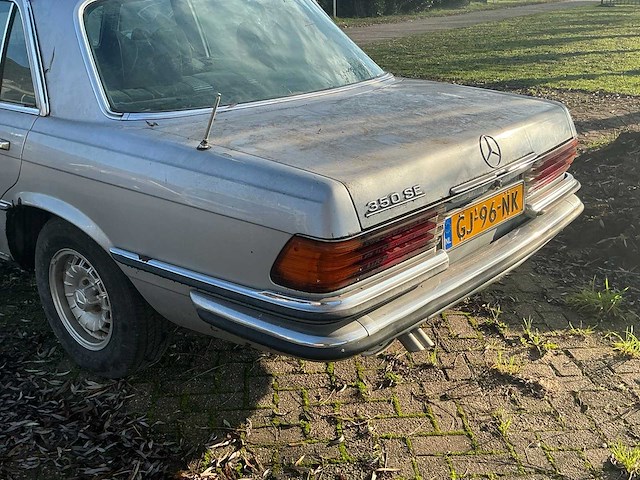1980 mercedes-benz s-klasse 350 se v8 personenauto - afbeelding 3 van  39