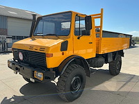 1980 mercedes-benz unimog 435 transportvoertuig - afbeelding 1 van  58