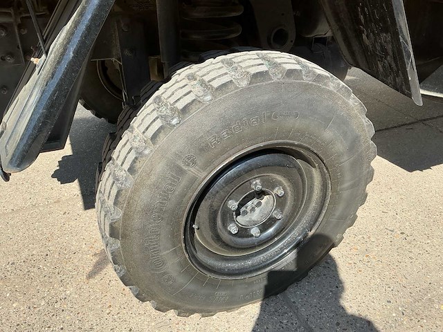 1980 mercedes-benz unimog 435 transportvoertuig - afbeelding 16 van  52
