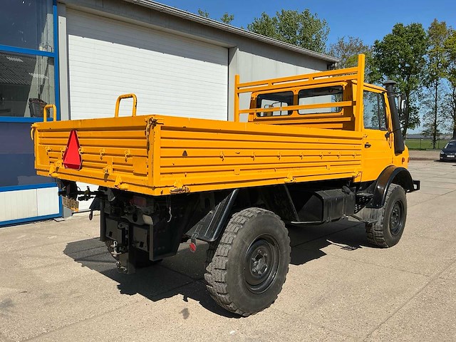 1980 mercedes-benz unimog 435 transportvoertuig - afbeelding 39 van  52