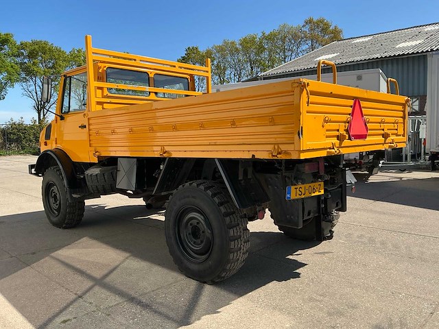 1980 mercedes-benz unimog 435 transportvoertuig - afbeelding 20 van  55