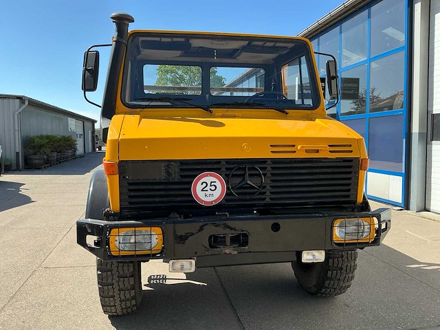 1980 mercedes-benz unimog 435 transportvoertuig - afbeelding 54 van  55