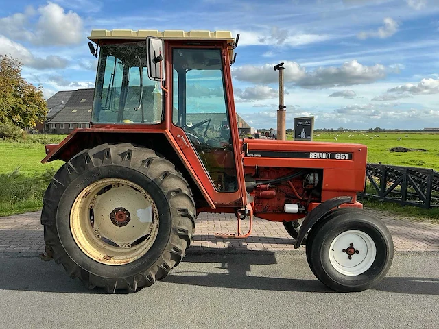 1980 renault 651 tweewielaangedreven landbouwtractor - afbeelding 22 van  25