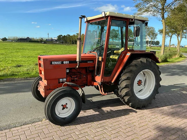 1980 renault 651 tweewielaangedreven landbouwtractor - afbeelding 8 van  25