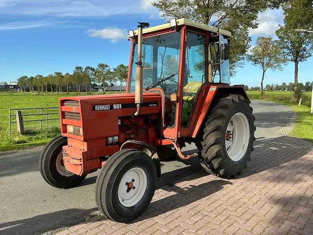 1980 renault 651 tweewielaangedreven landbouwtractor - afbeelding 7 van  25