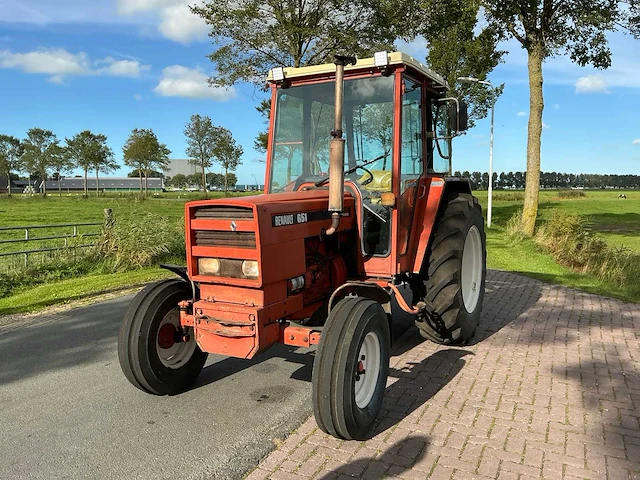 1980 renault 651 tweewielaangedreven landbouwtractor - afbeelding 3 van  25