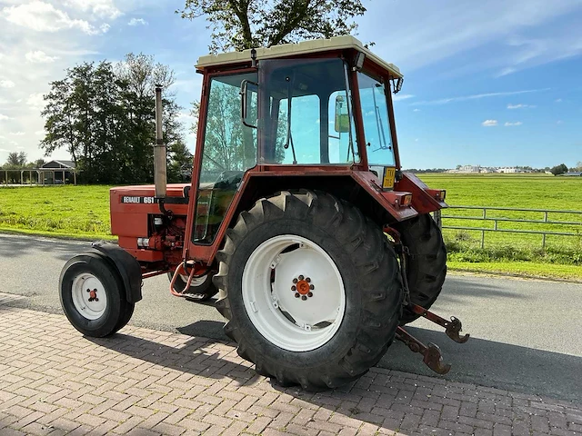 1980 renault 651 tweewielaangedreven landbouwtractor - afbeelding 3 van  25