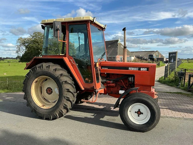1980 renault 651 tweewielaangedreven landbouwtractor - afbeelding 21 van  25
