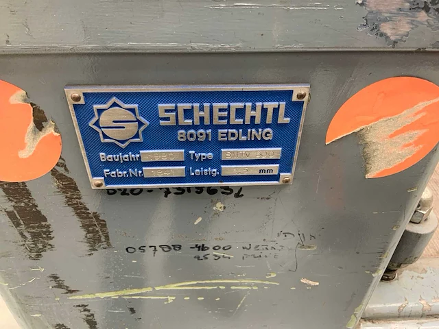 1980 schechtl smtv 300 mechanische tafelschaar - afbeelding 5 van  5