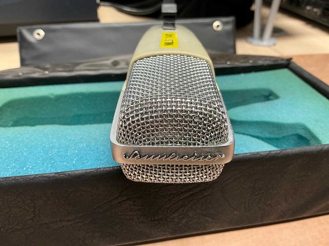 1980 sennheiser md421 microfoon - afbeelding 4 van  6