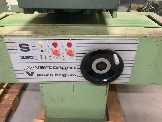 1980 vertongen s-320 stijlenbandschuurmachine - afbeelding 4 van  6