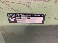 1980 vertongen s-320 stijlenbandschuurmachine - afbeelding 6 van  6