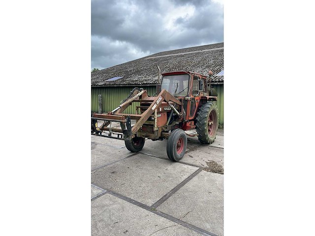 1980 volvo bm 2250 oldtimer tractor - afbeelding 1 van  17