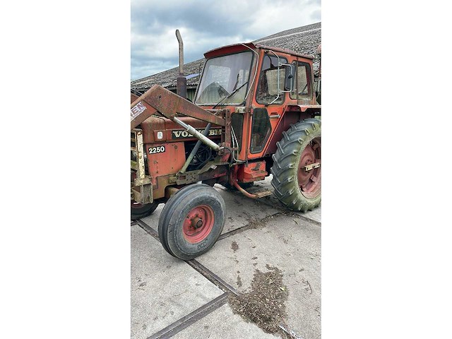 1980 volvo bm 2250 oldtimer tractor - afbeelding 17 van  17