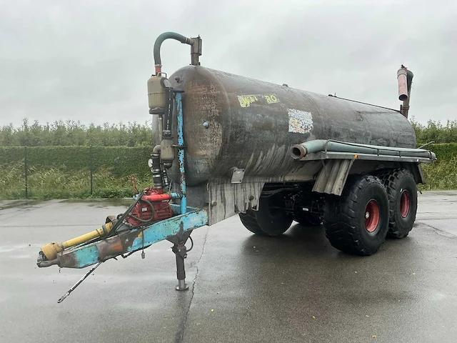 1980 welgro tt12500 mesttank - afbeelding 1 van  20