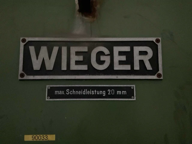 1980 wieger swhv guillotineschaar - afbeelding 7 van  18