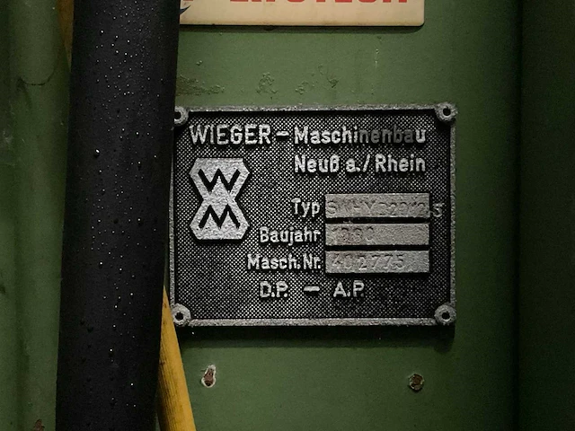 1980 wieger swhv guillotineschaar - afbeelding 10 van  18