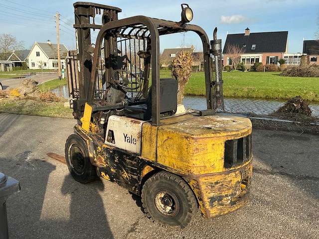 1980 yale gdp 60rc vorkheftruck - afbeelding 20 van  22