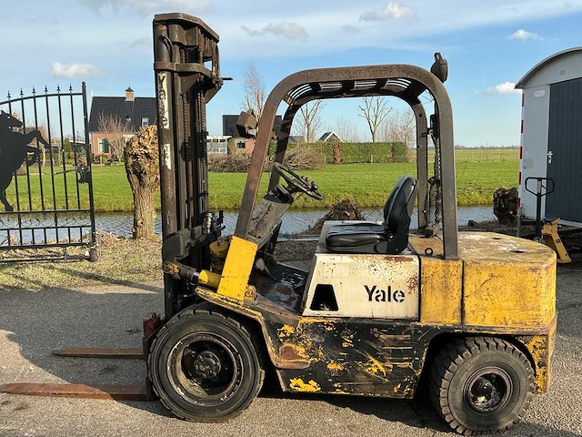 1980 yale gdp 60rc vorkheftruck - afbeelding 21 van  22