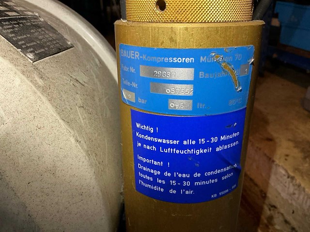 1981 bauer psw hogedrukcompressor - afbeelding 7 van  8