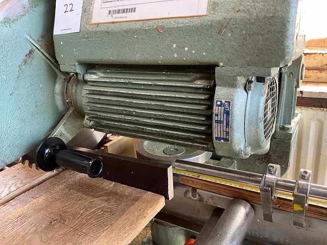 1981 bäuerle pks 100 pendelzaagmachine - afbeelding 12 van  15