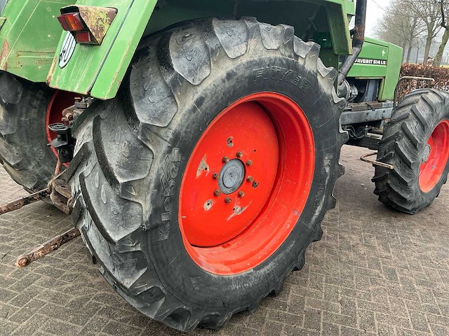 1981 fendt favorit 614 ls vierwielaangedreven landbouwtractor - afbeelding 4 van  51