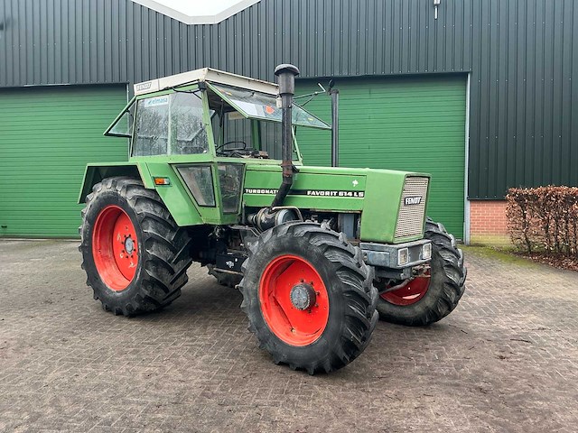 1981 fendt favorit 614 ls vierwielaangedreven landbouwtractor - afbeelding 33 van  51