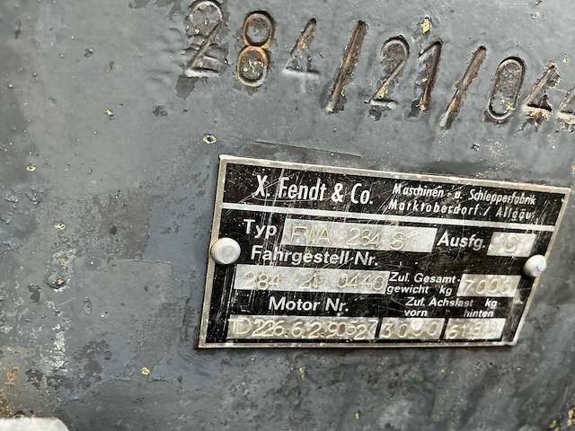 1981 fendt favorit 614 ls vierwielaangedreven landbouwtractor - afbeelding 46 van  51