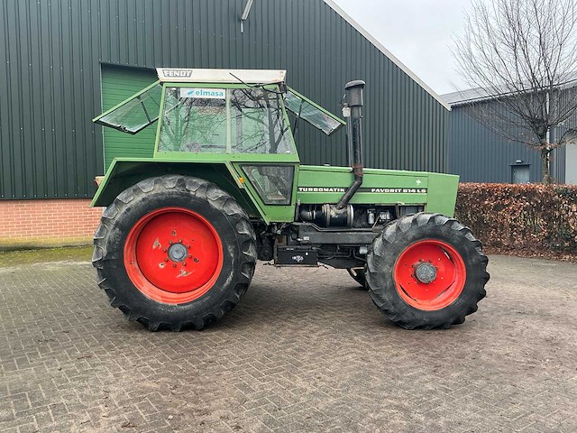 1981 fendt favorit 614 ls vierwielaangedreven landbouwtractor - afbeelding 44 van  51