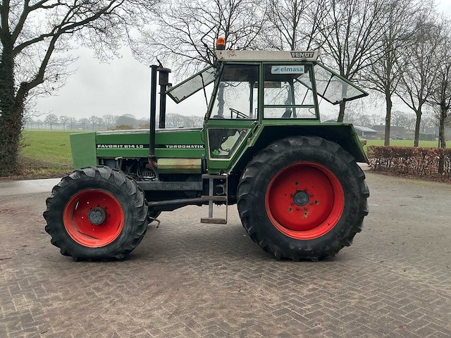 1981 fendt favorit 614 ls vierwielaangedreven landbouwtractor - afbeelding 50 van  51