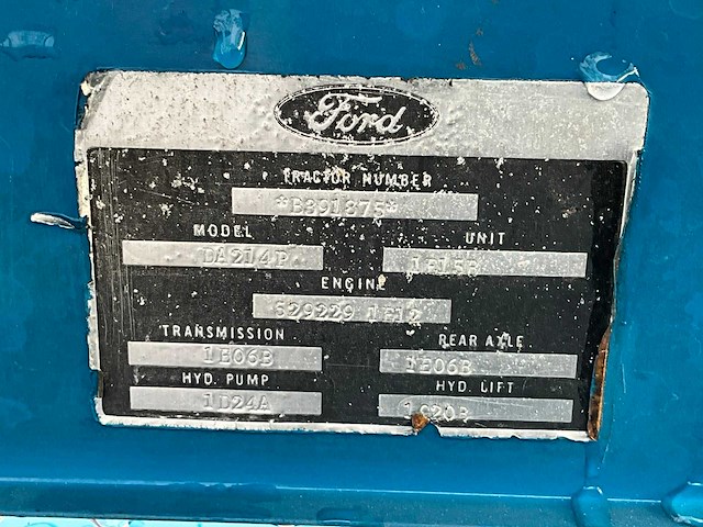 1981 ford 4610 oldtimer tractor - afbeelding 13 van  21