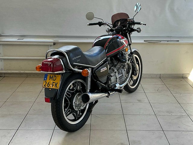 1981 honda tour cx 500 e/500 motorfiets, md-26-fk - afbeelding 5 van  11