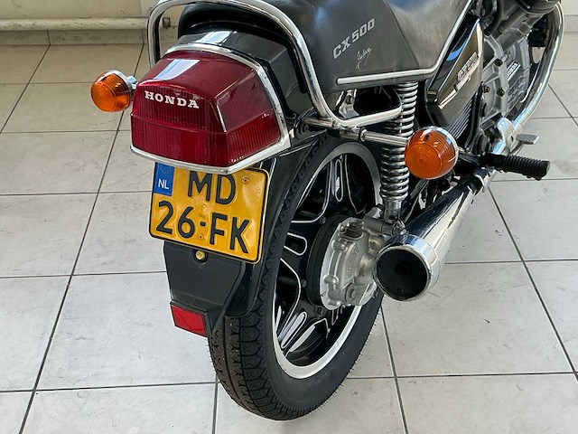 1981 honda tour cx 500 e/500 motorfiets, md-26-fk - afbeelding 11 van  11