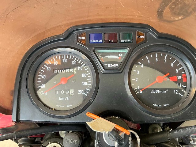 1981 honda tour cx 500 e/500 motorfiets, mx-03-jp - afbeelding 9 van  13