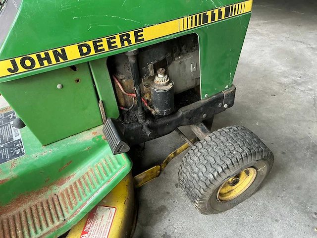 1981 john deere c111k zitmaaier - afbeelding 6 van  7