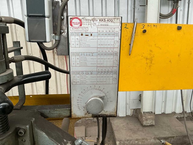 1981 kaltenbach kks400 cirkelzaagmachine metaal - afbeelding 22 van  29