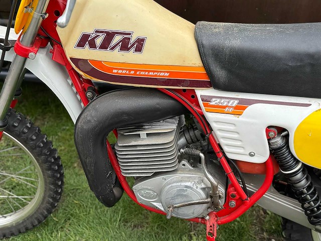 1981 ktm 250cc gs motorfiets - afbeelding 2 van  12