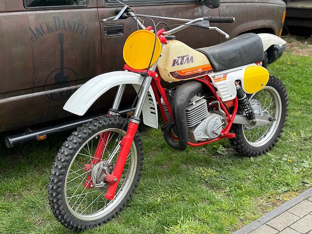 1981 ktm 250cc gs motorfiets - afbeelding 1 van  12
