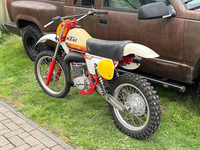 1981 ktm 250cc gs motorfiets - afbeelding 6 van  12