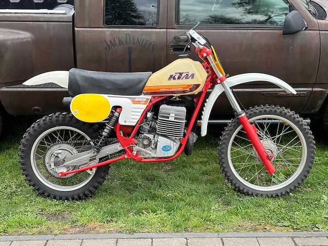 1981 ktm 250cc gs motorfiets - afbeelding 8 van  12